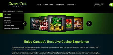 gaming club casino canada